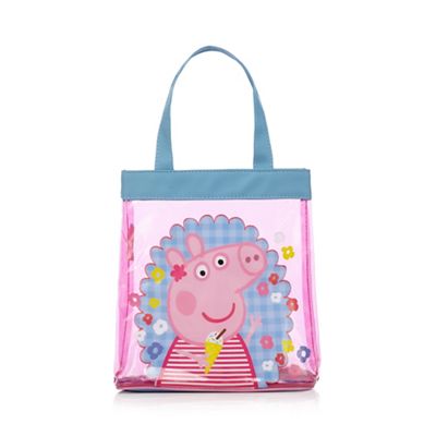 Pink 'Peppa Pig' tote bag